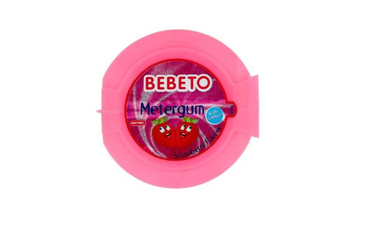 Bebeto Metergum Strawberry Flavour (384720)