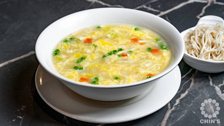Egg Flower Noodle Soup