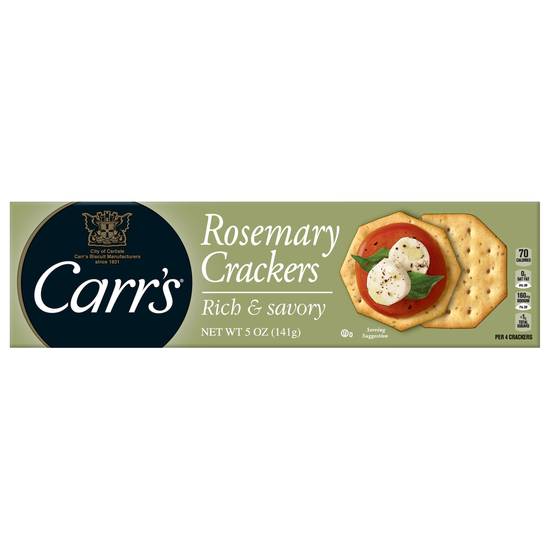 Carr's Rich & Savory Rosemary Crackers