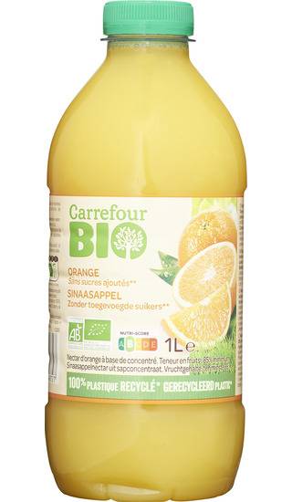 FID - Jus d'orange bio sans sucres ajoutés CARREFOUR BIO - la bouteille d'1L
