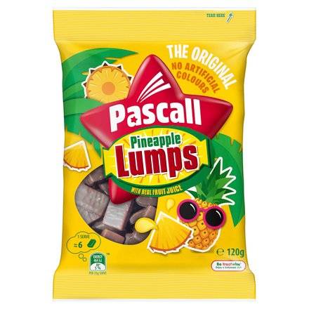 Pascall Pineapple Lumps 120g