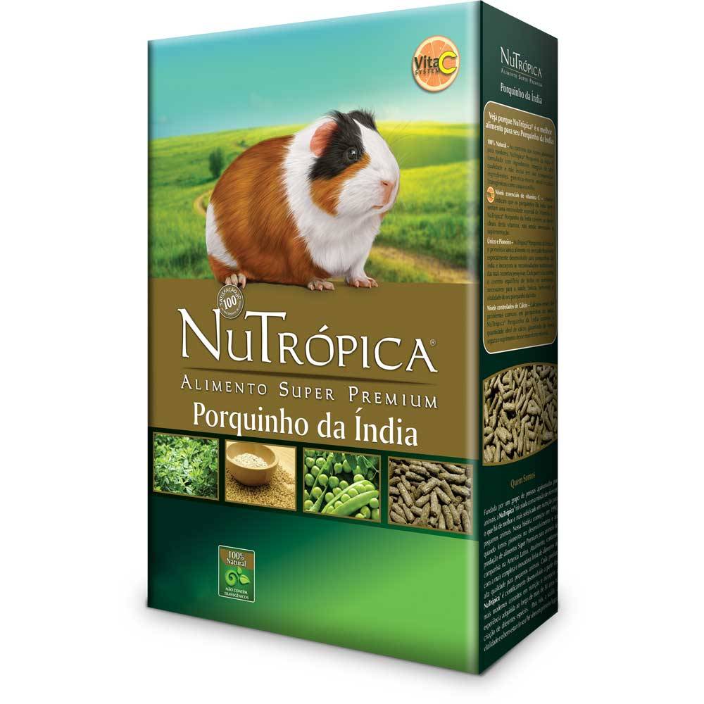 Nutrópica ração natural para porquinho da índia (500g)