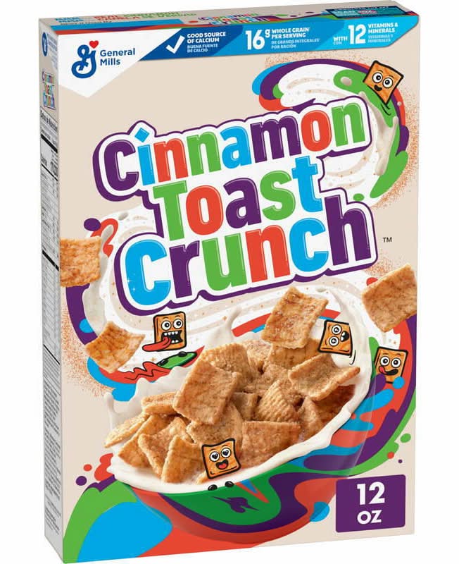 General Mills Cinnamon Toast Crunch 12oz