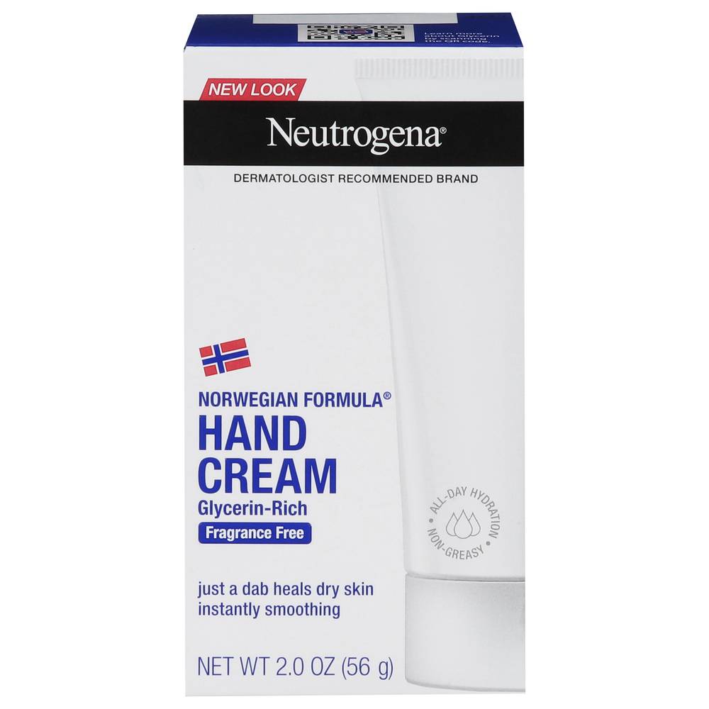 Neutrogena Norwegian Formula Fragrance-Free Hand Cream (2 oz)