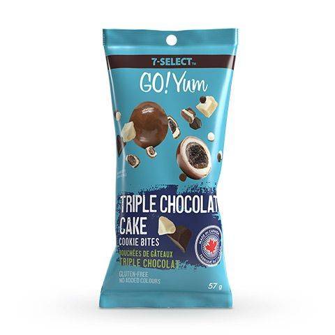 GO! Yum Triple Chocolate Cake Cookie Bites