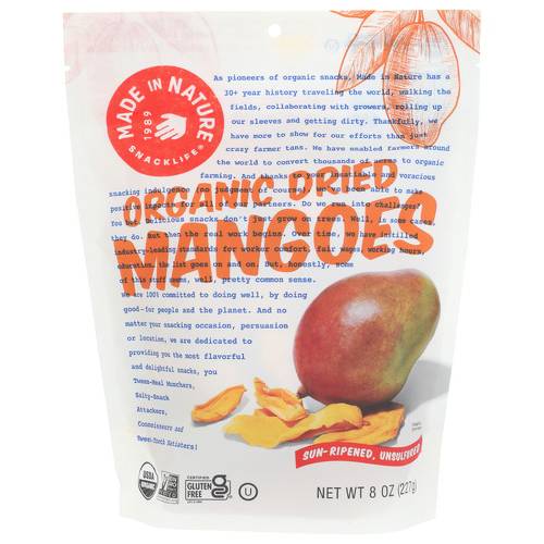 Made In Nature Organic Dried Mangoes