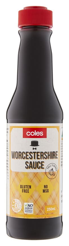 Coles Gluten Free Worcestershire Sauce (250mL)