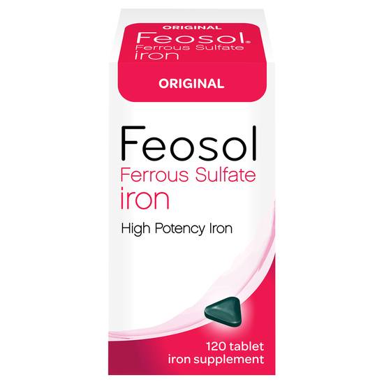 Feosol Iron Ferrous Sulfate (120 ct)