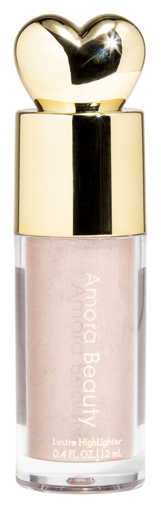 Amora Beauty Lustre Highlighter 0.4oz Pink Blush