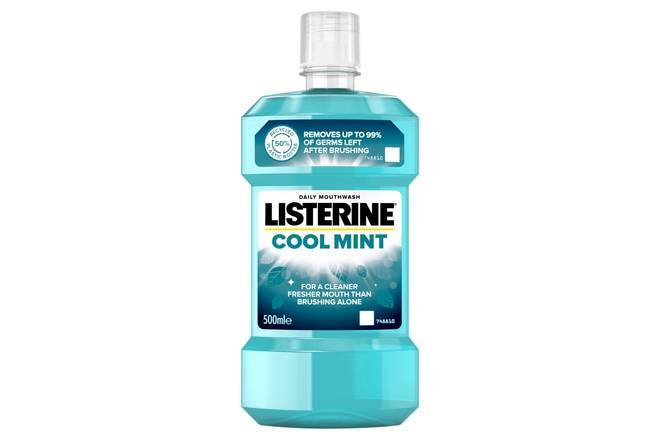 Listerine Essentials Cool Mint Mouthwash 500ml