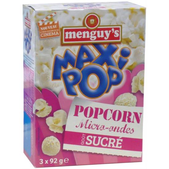Popcorn sucré Menguy's 270g