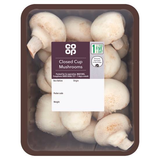 Co-op Closed Cup Mushroom (300g)