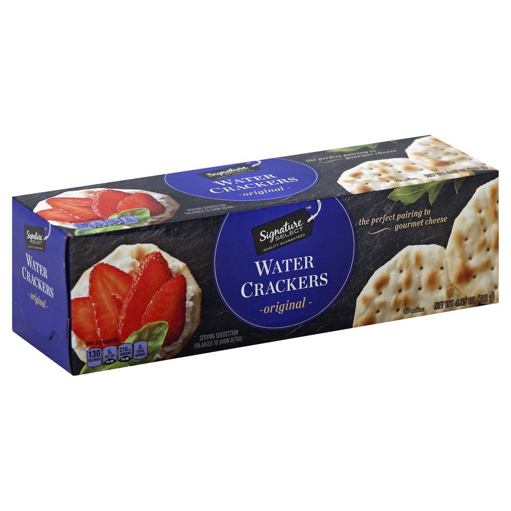 Signature Select Original Water Crackers (4.3 oz)