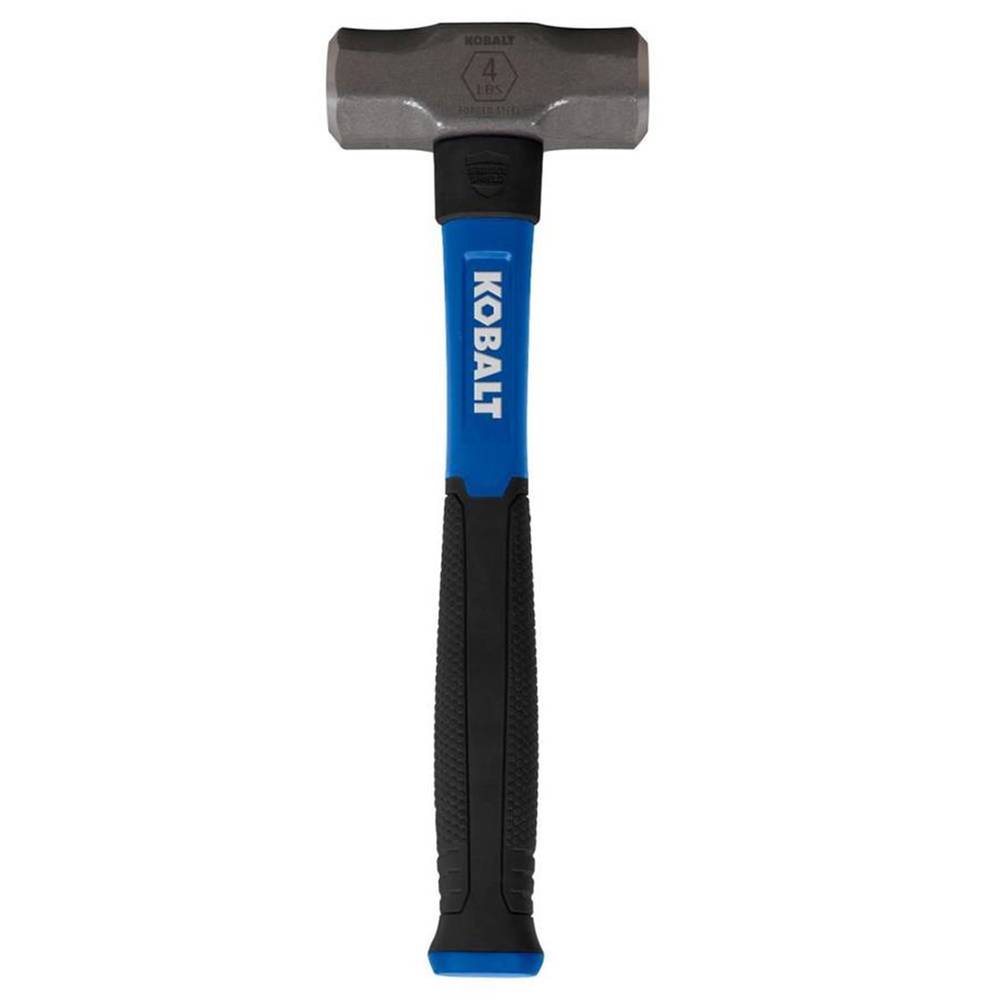 Kobalt 4-lb Smooth Face Steel Head Fiberglass Engineering Sledge Hammer | 0420259