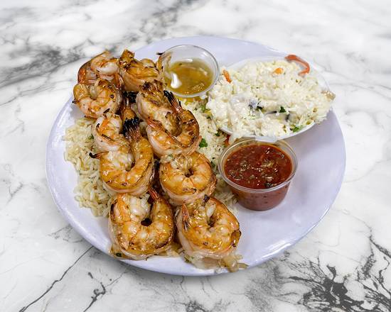 Black Tiger Shrimp Skewer