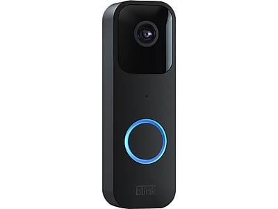 Blink Wi-Fi Wired/Wireless Smart Video Doorbell (b08sg2ms3v) (130 x 42 x 34 mm/black)