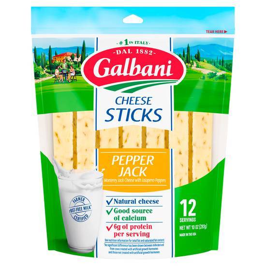 Galbani Pepper Jack Cheese Sticks Delivery Near You Uber Eats