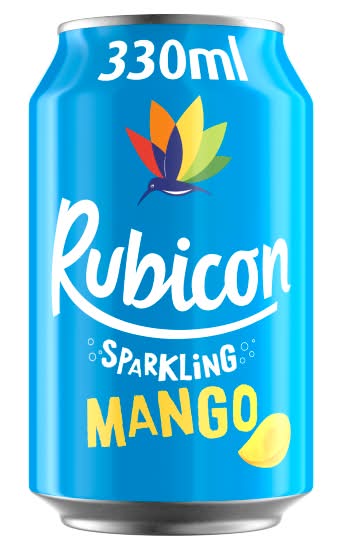 Rubicon Mango, Sparkling Juice Soft Drink (330ml)