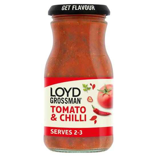 Loyd Grossman Pasta Sauce,  Tomato & Chilli 350g