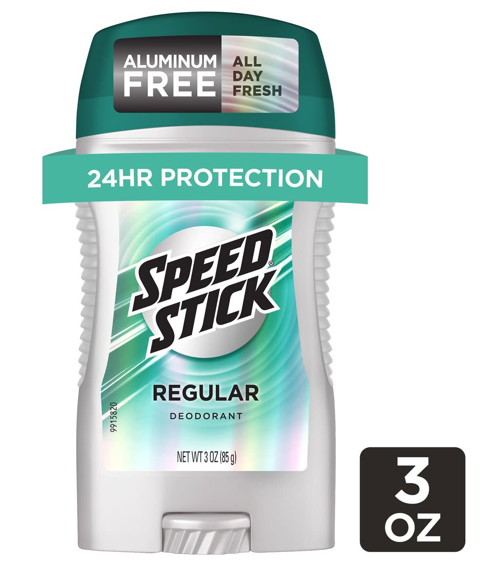Speed Stick Regular Deodorant (3 oz)