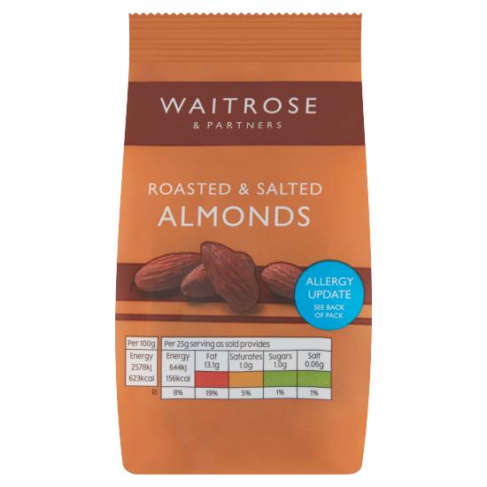 Waitrose Roasted & Salted Almonds