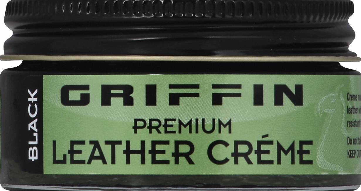 Griffin Black Premium Leather Creme (1.6 oz)