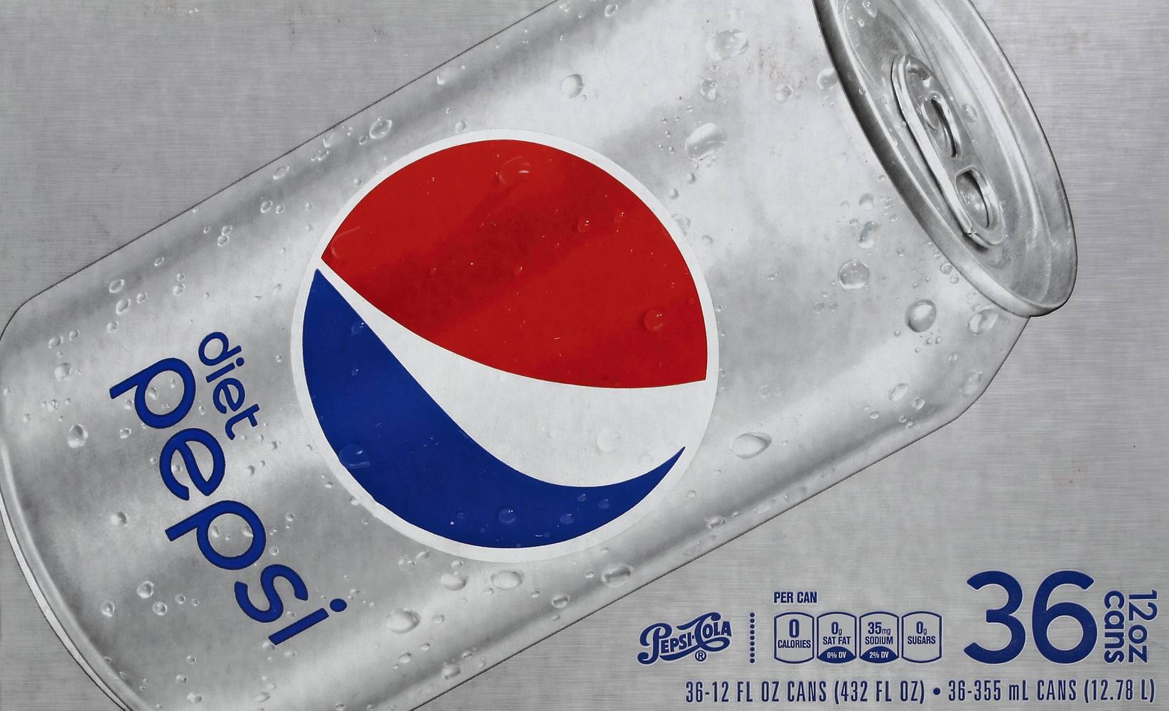 Pepsi Diet Soda (36 x 12 fl oz)