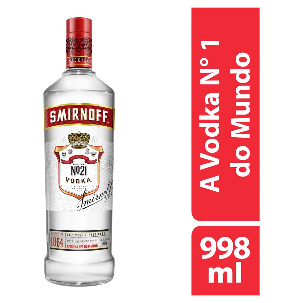 Smirnoff vodka (998 ml)