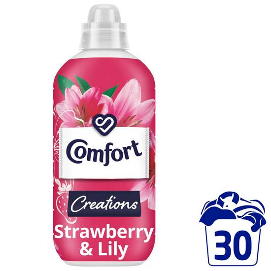 Comfort Creations Strawberry & Lily Fabric Conditioner 30 Washes 900ml