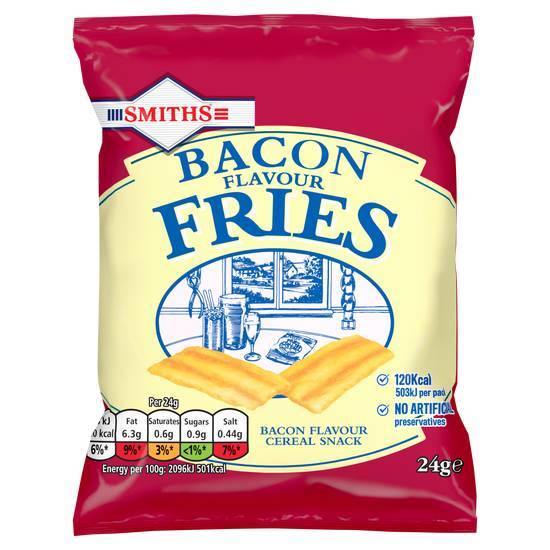 Smiths Bacon Fries 24g