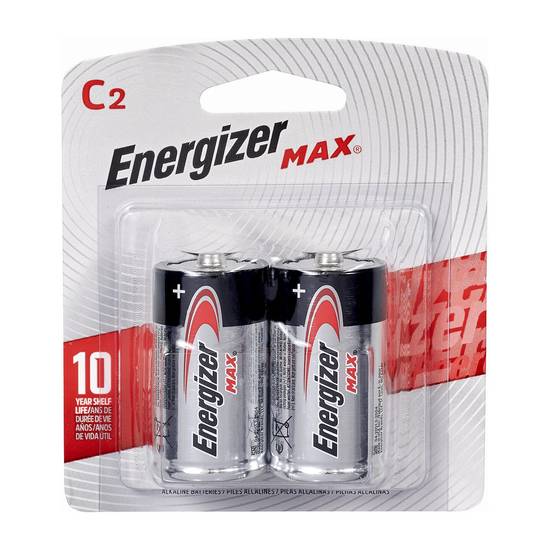 Energizer Size C 2pk