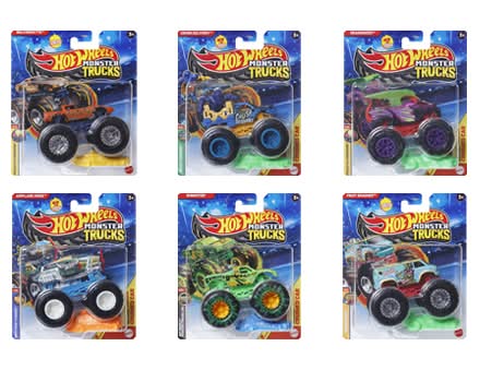 Hot Wheels Monster Trucks 1:64 Scale