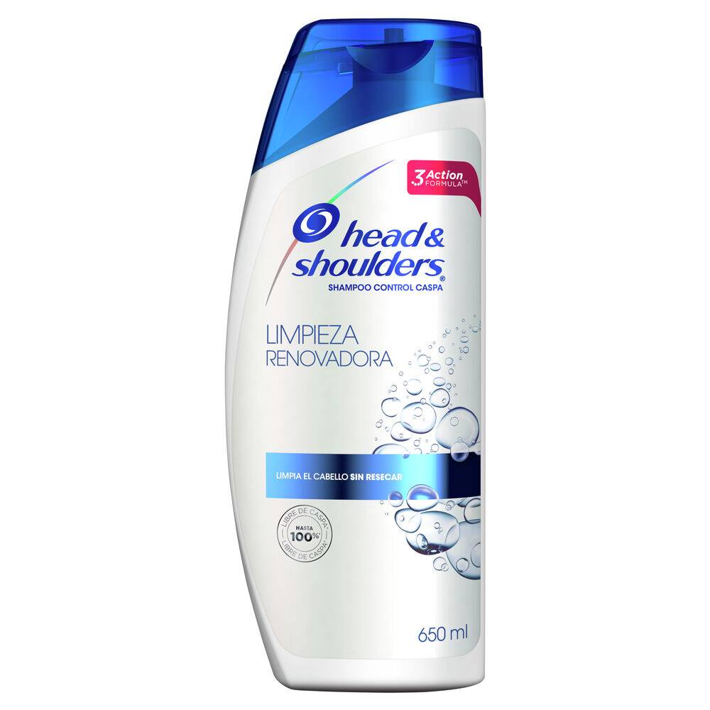 Head & shoulders shampoo limpieza renovadora (botella 650 ml)