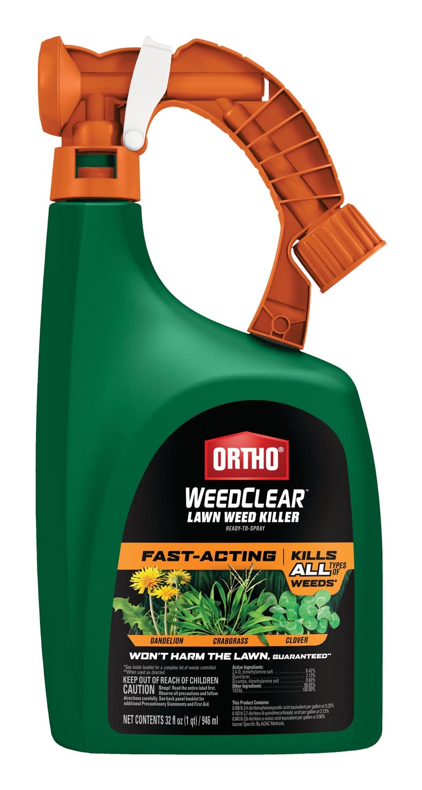 ORTHO WeedClear 32 -fl oz Hose end sprayer Concentrate Lawn Weed Killer