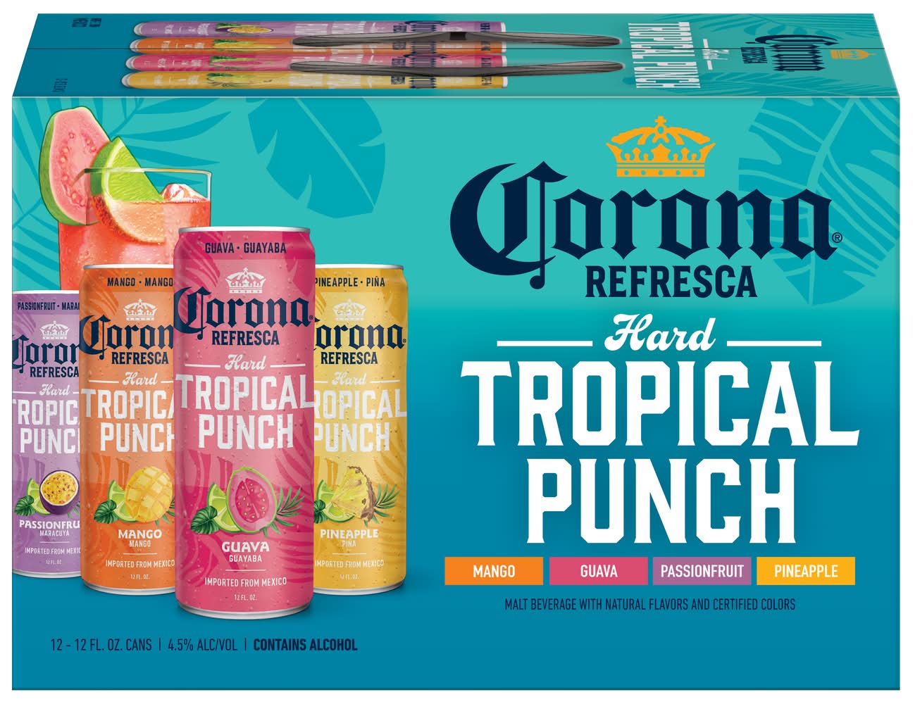 Corona Hard Tropical Punch Variety Beer (12 x 12 fl oz)