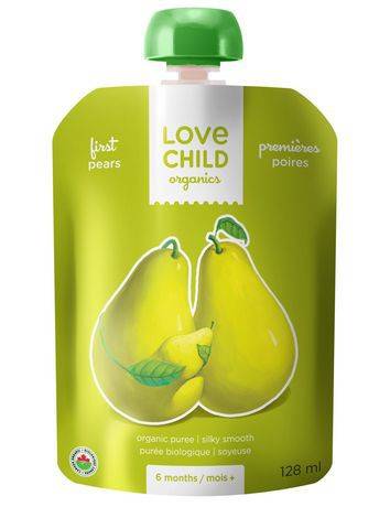 Love Child Organics Love Child Organic's First Pears (128 ml)