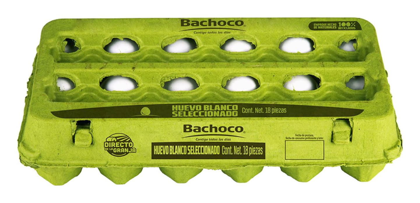 Bachoco · Huevo blanco seleccionado (18 un)