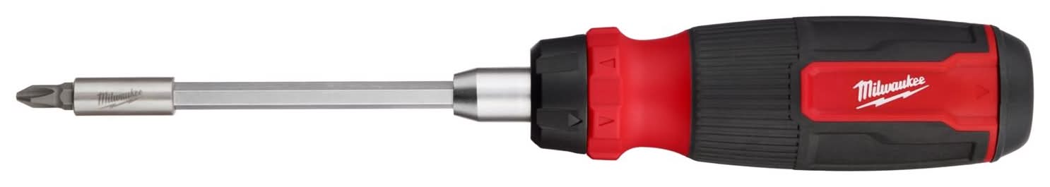 Milwaukee Hex Shank 14-In-1 Ratcheting Multi-Bit Screwdriver 10.12 In. 1 Pc
