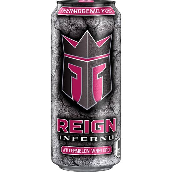 Reign Inferno Watermelon Warlord Performance Energy Drink, 16 OZ