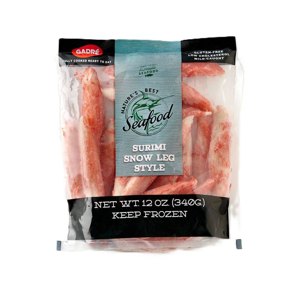 Nature's Best Surimi Snow Crab Legs (12 oz)