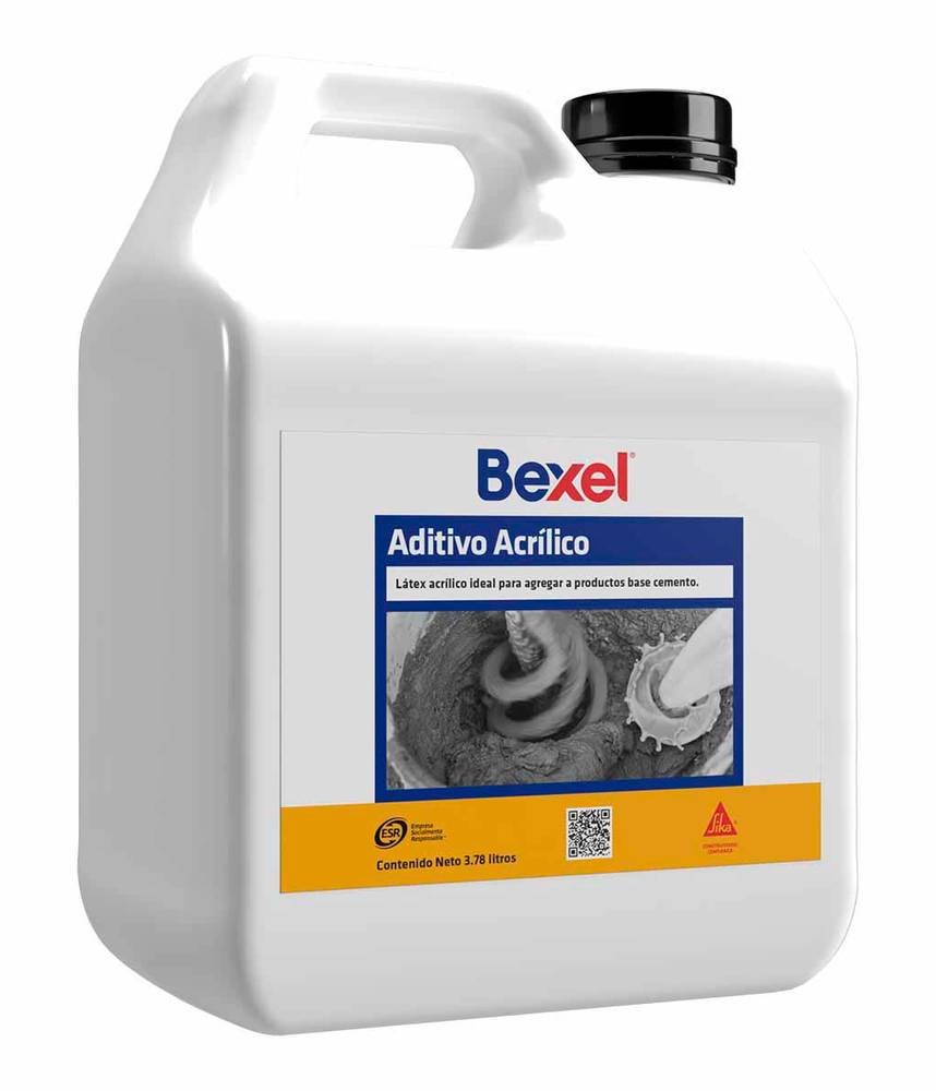 Bexel Aditivo acrílico para productos a base de cemento (3.78 L)