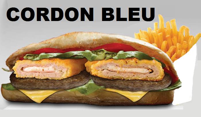 Sandwich cordon bleu (seul)