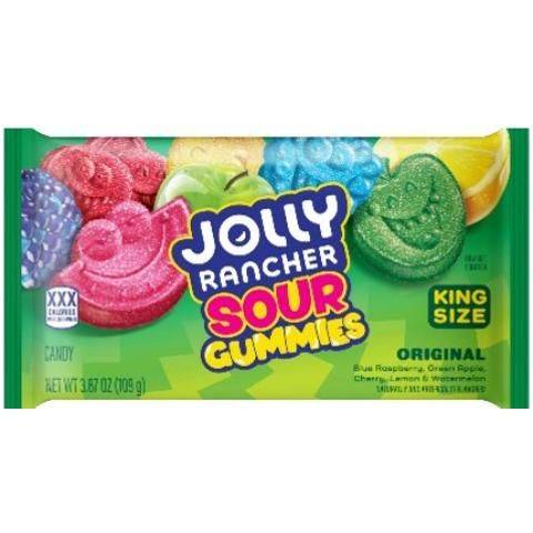 Jolly Rancher Sours Gummies King Size 3.87oz