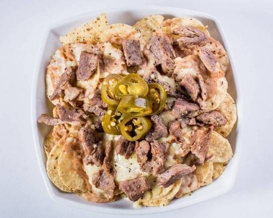 Nachos arrachera