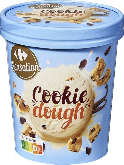 Carrefour Sensation - Glace cookie dough (416g)