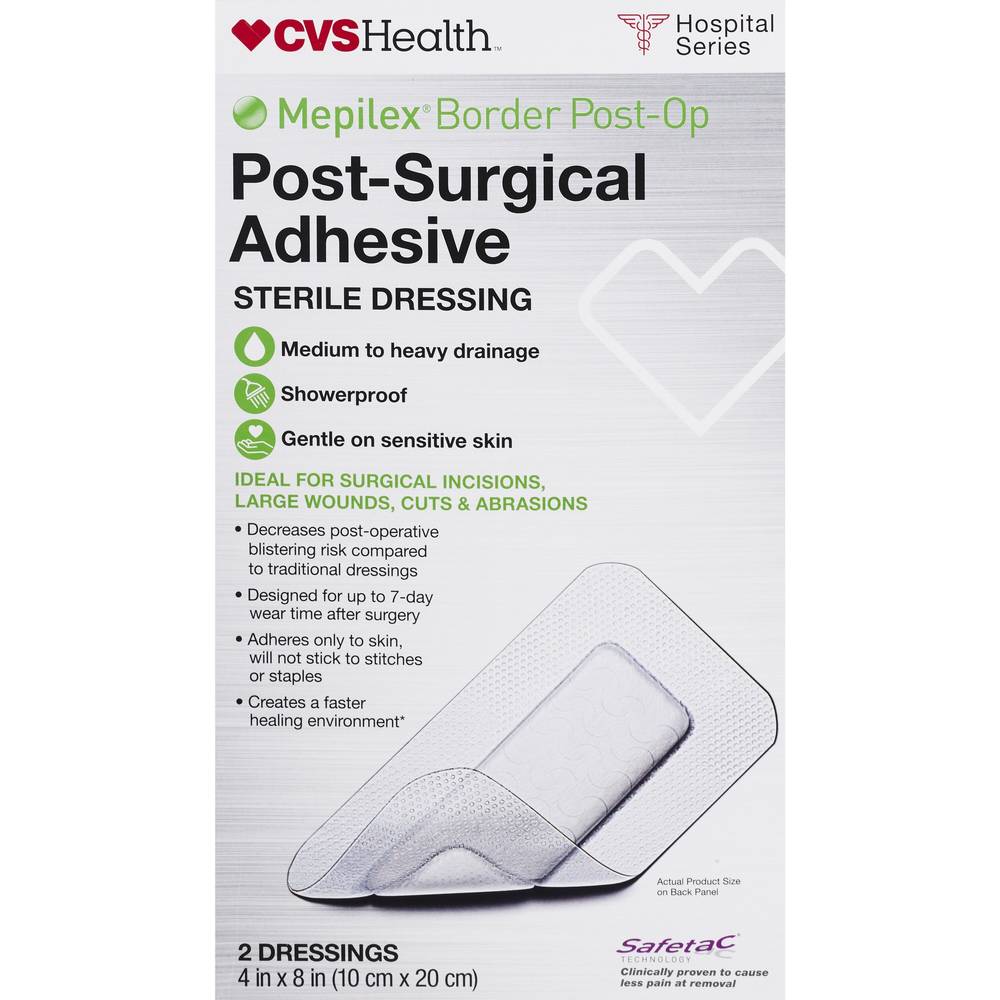 CVS Health Post-Surgical Adhesive Sterile Dressing (2 ct)