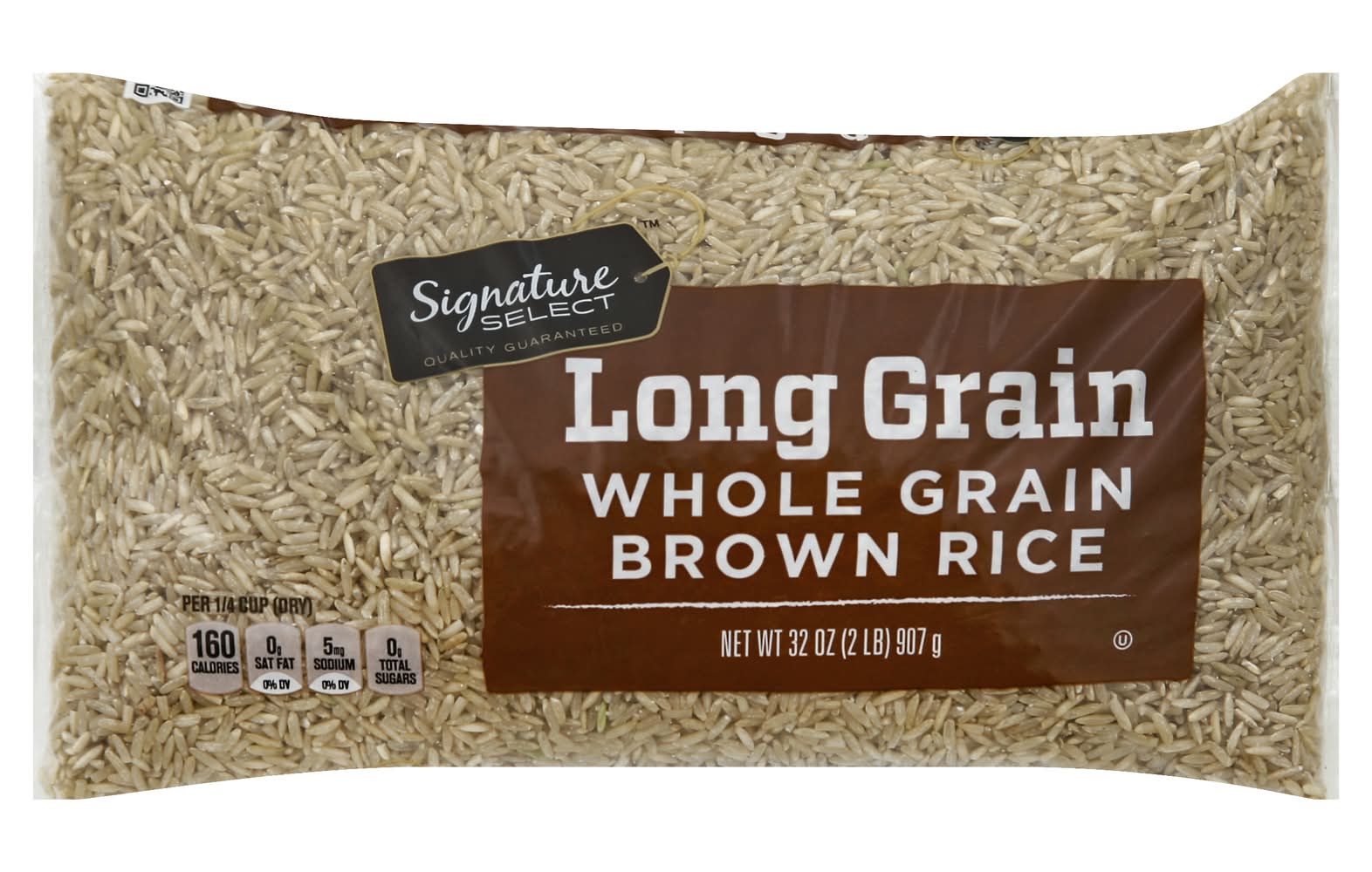 Signature Select Long Whole Grain Brown Rice (2 lbs)