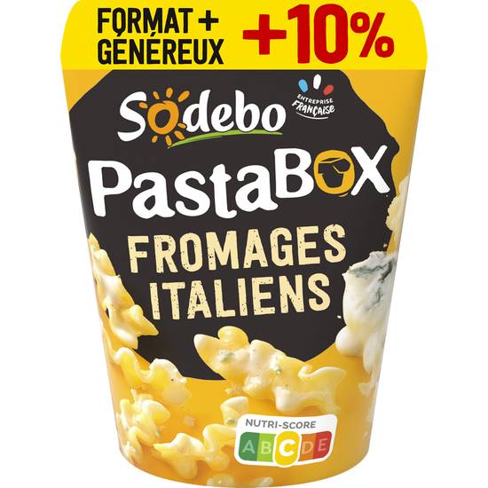 Sodebo - Fusilli aux fromages