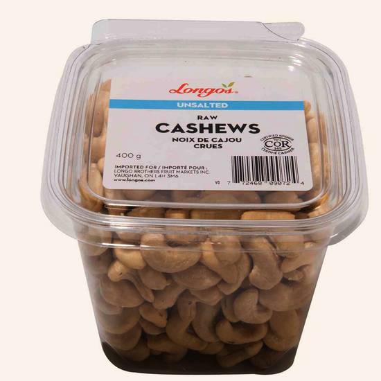 Longo's Raw Cashews (400g)