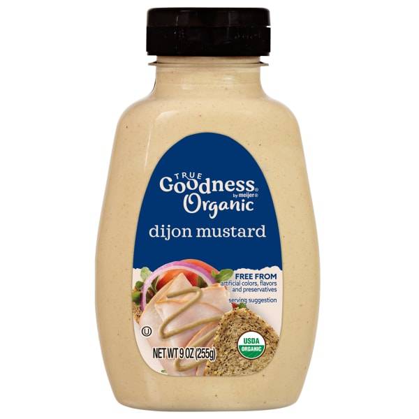 True Goodness Organic Dijon Mustard, 9 oz